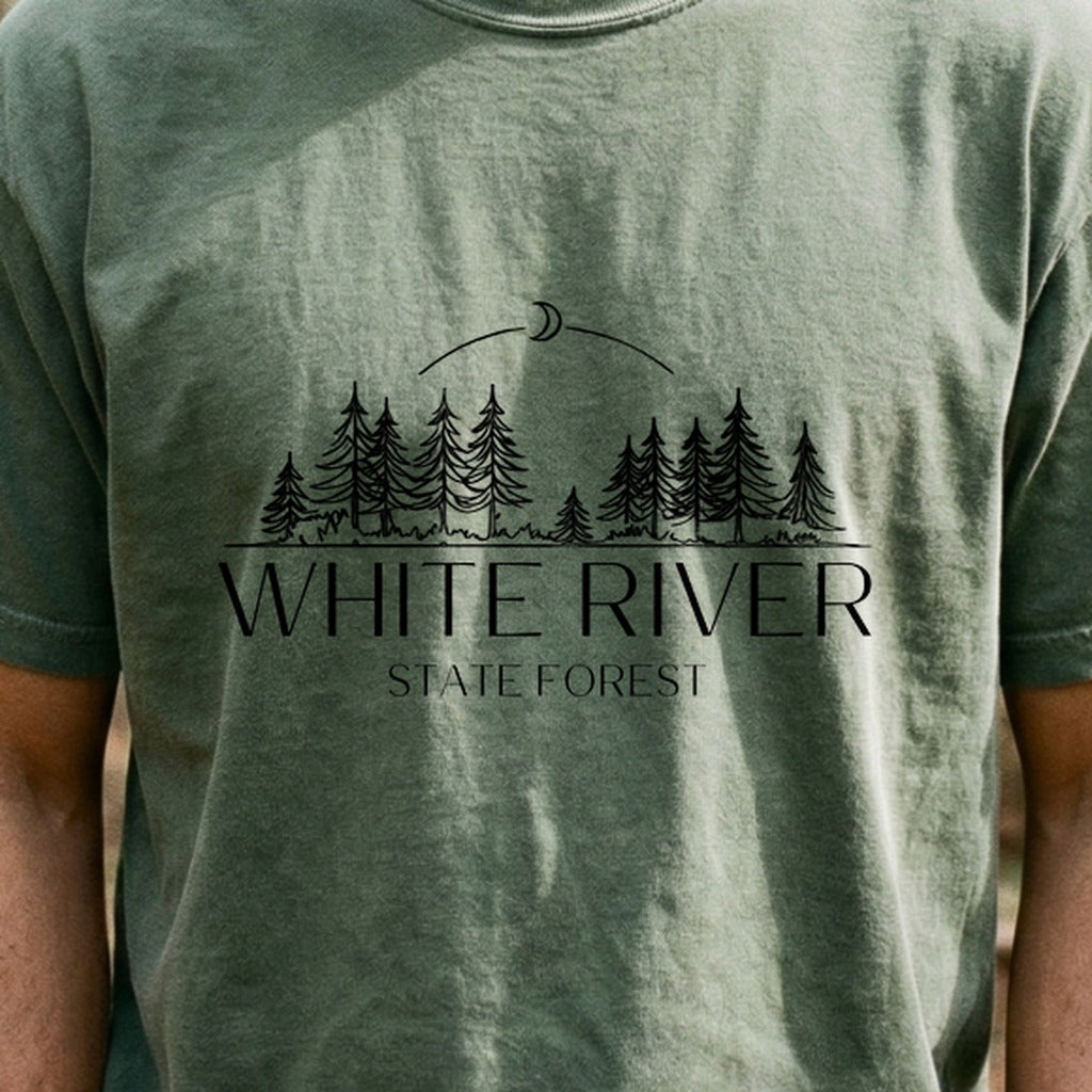 White River State Forest Cotton T-Shirt