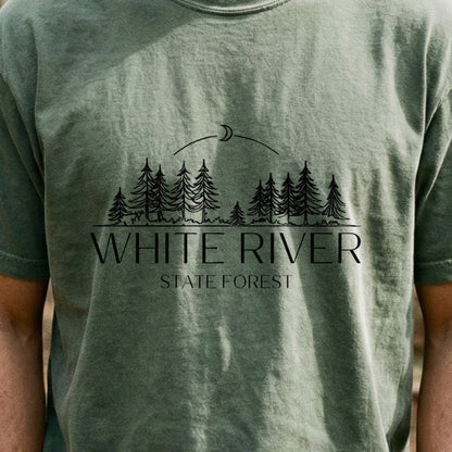 White River State Forest Cotton T-Shirt