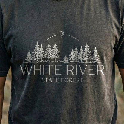 White River State Forest Cotton T-Shirt