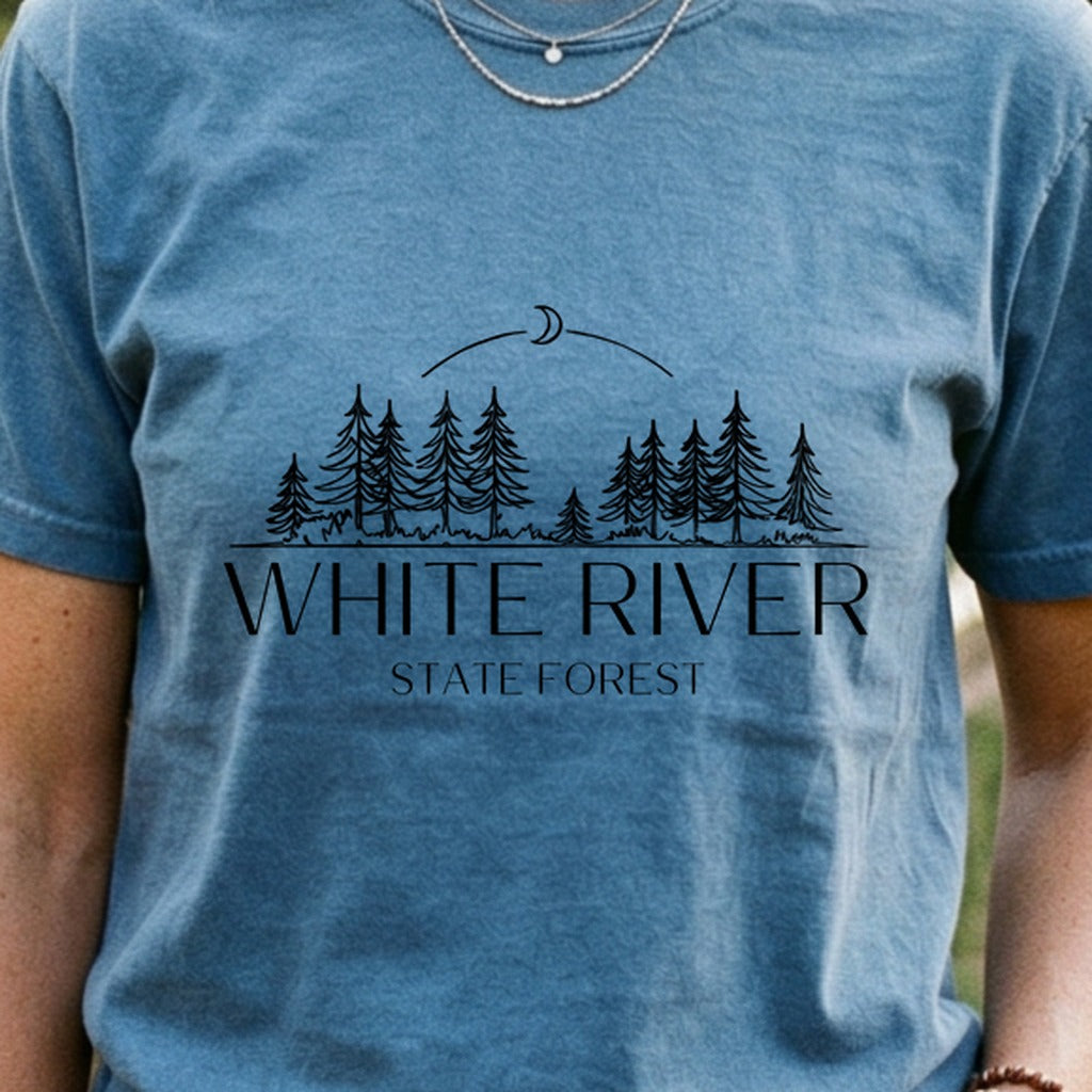 White River State Forest Cotton T-Shirt