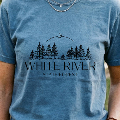 White River State Forest Cotton T-Shirt