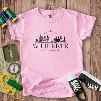 White River State Forest Kids Cotton T-Shirt