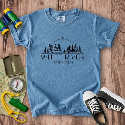 White River State Forest Kids Cotton T-Shirt