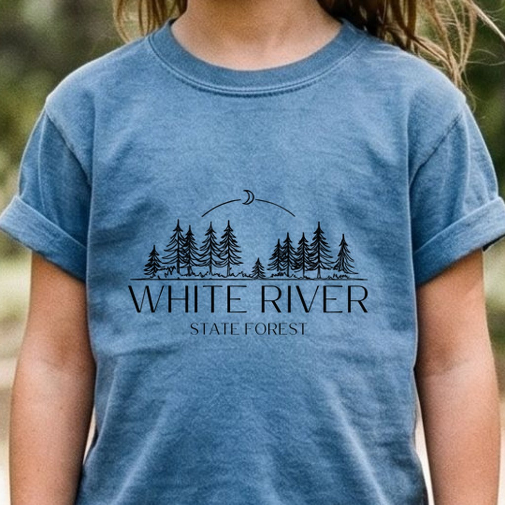 White River State Forest Kids Cotton T-Shirt
