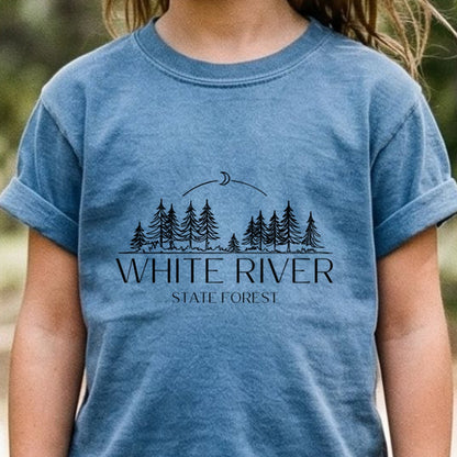 White River State Forest Kids Cotton T-Shirt