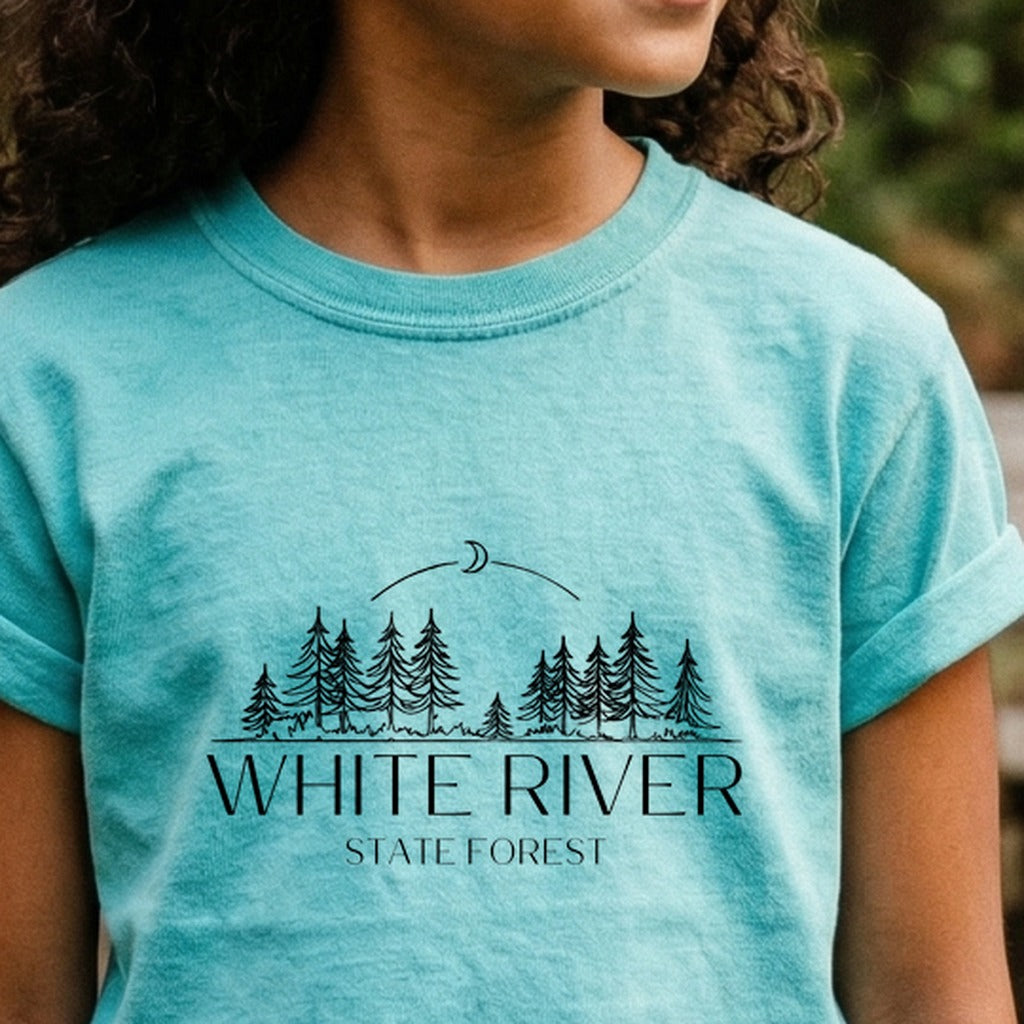 White River State Forest Kids Cotton T-Shirt