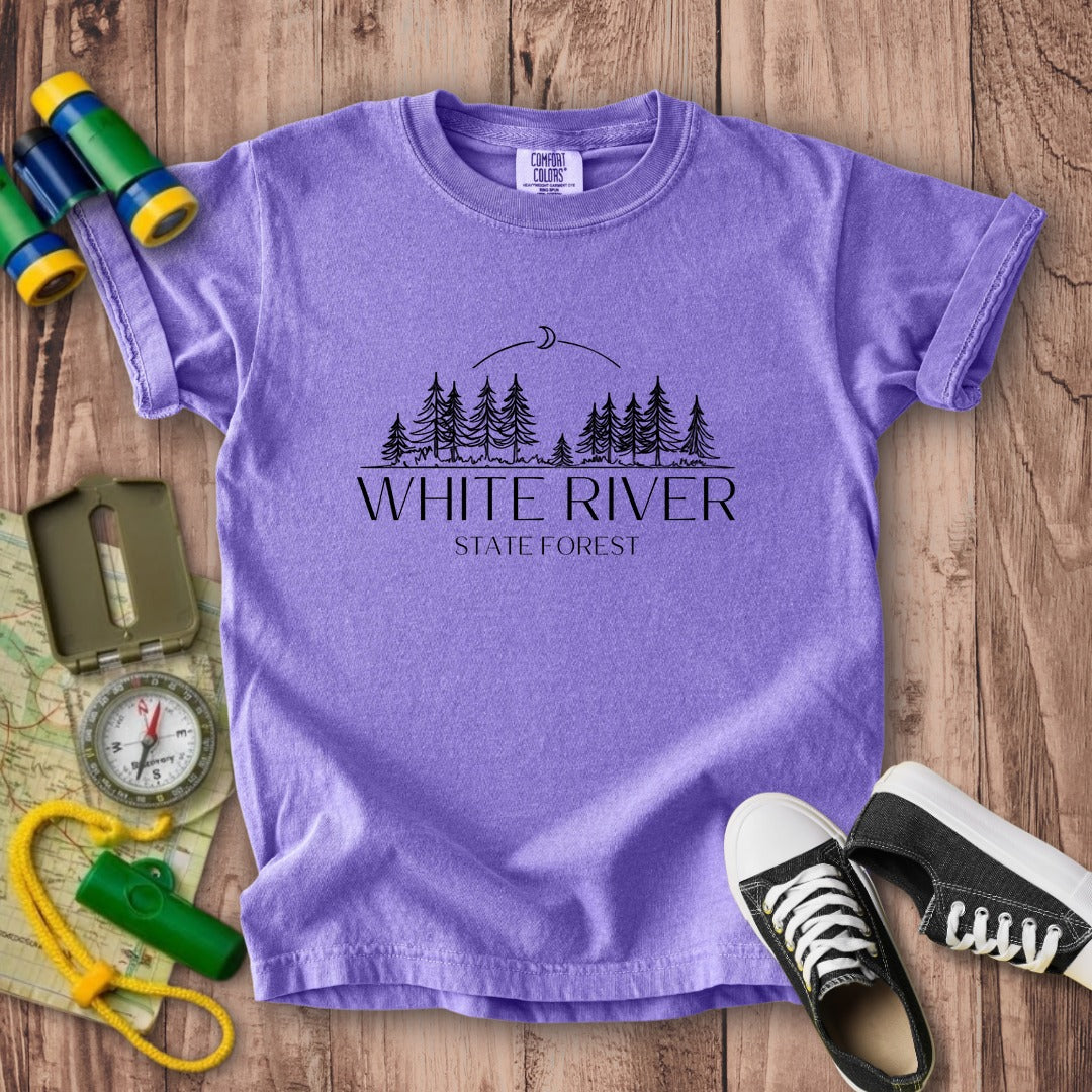 White River State Forest Kids Cotton T-Shirt