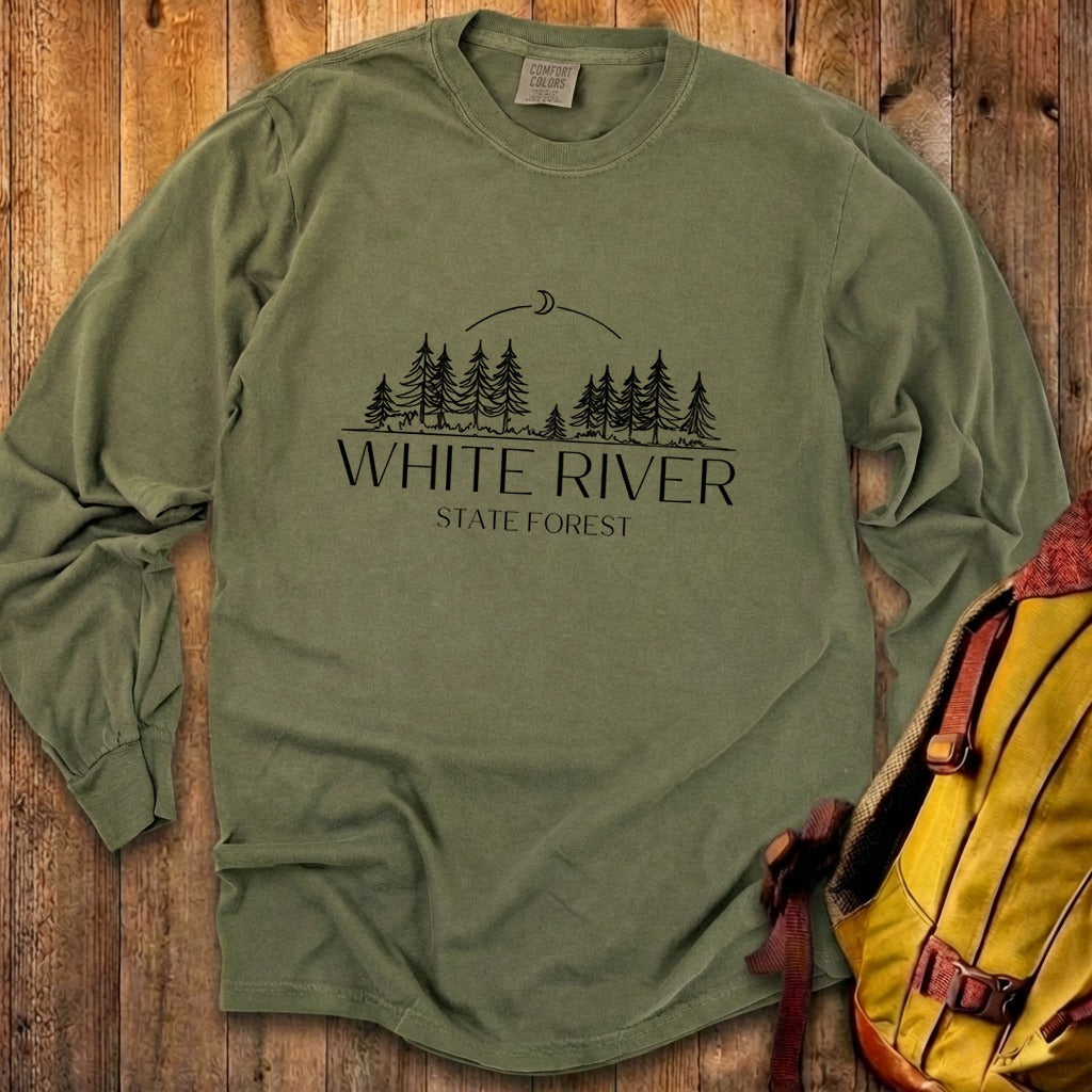 White River State Forest Cotton Long Sleeve