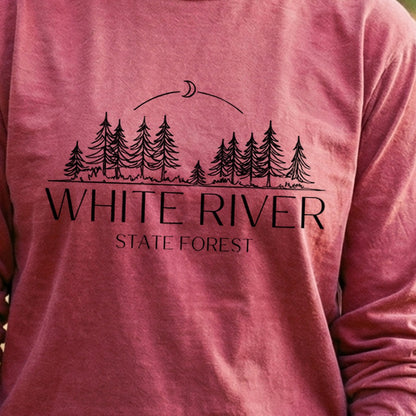 White River State Forest Cotton Long Sleeve