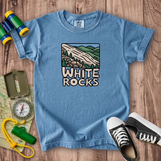 White Rocks National Recreation Area Kids Cotton T-Shirt