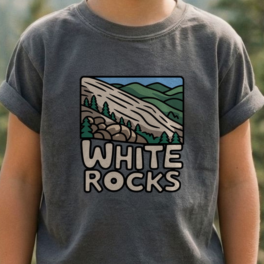 White Rocks National Recreation Area Kids Cotton T-Shirt