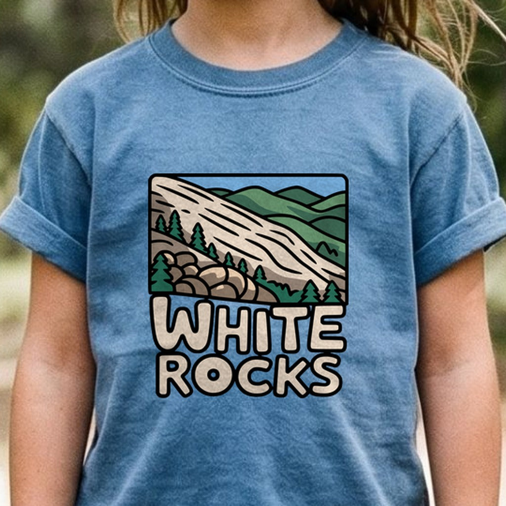 White Rocks National Recreation Area Kids Cotton T-Shirt