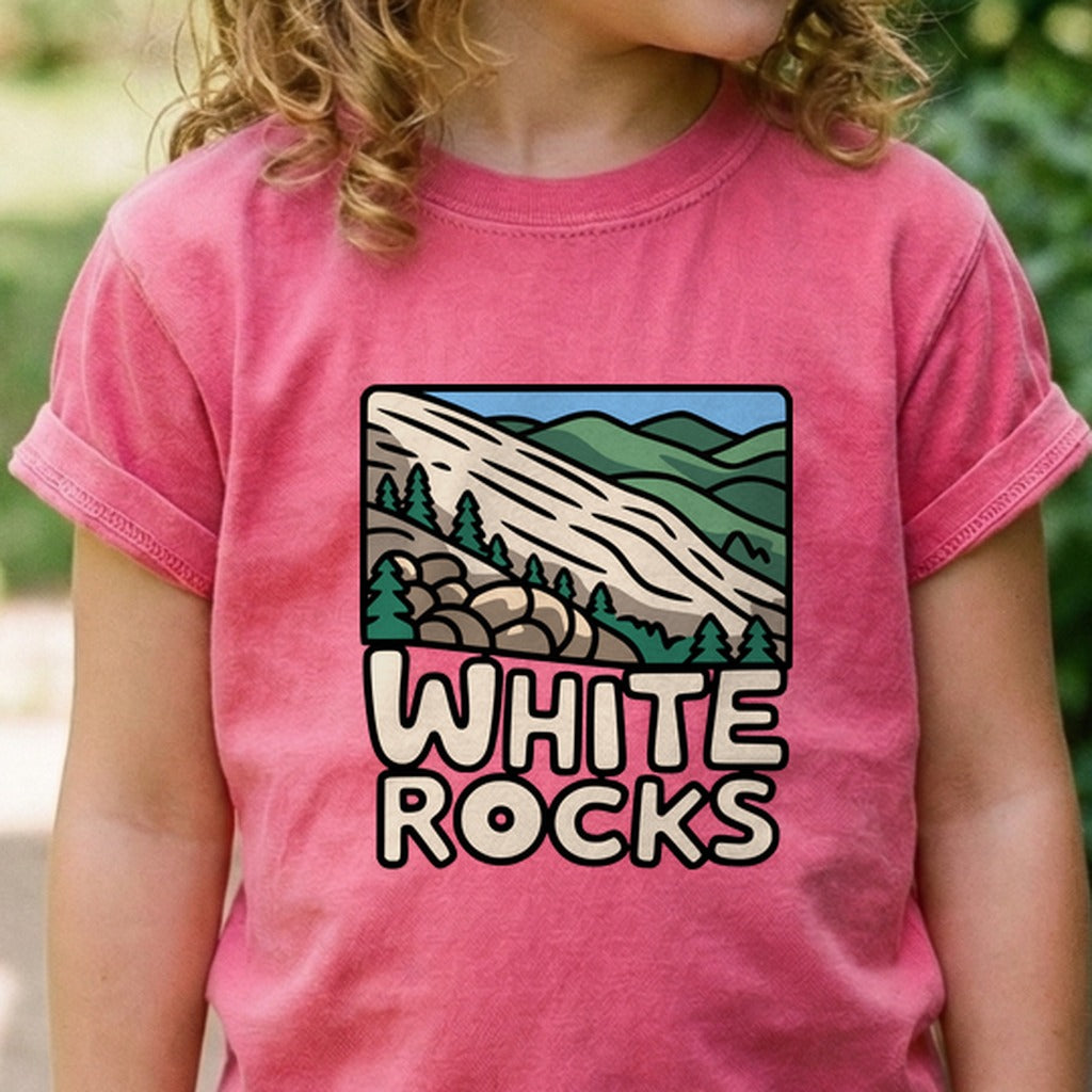 White Rocks National Recreation Area Kids Cotton T-Shirt