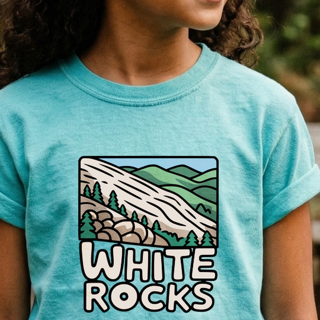 White Rocks National Recreation Area Kids Cotton T-Shirt