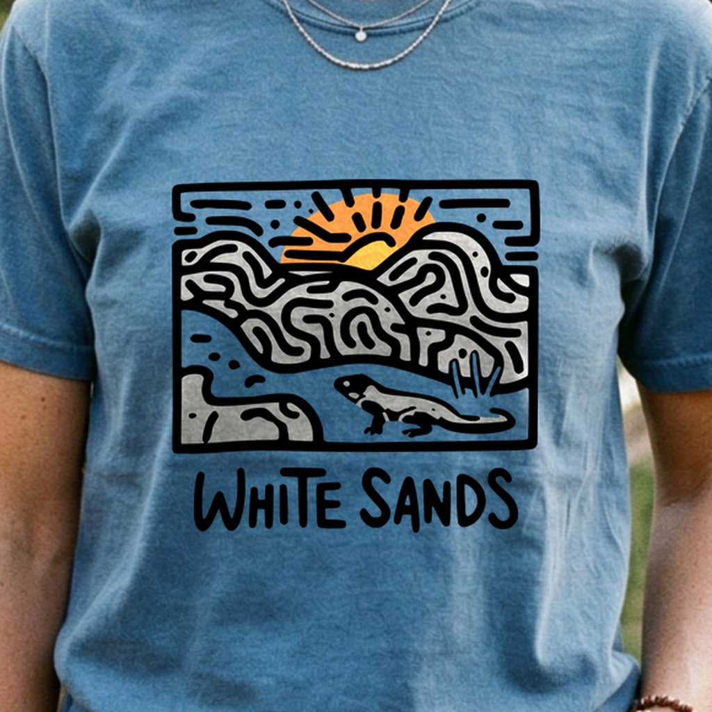 White Sands National Park Cotton T-Shirt