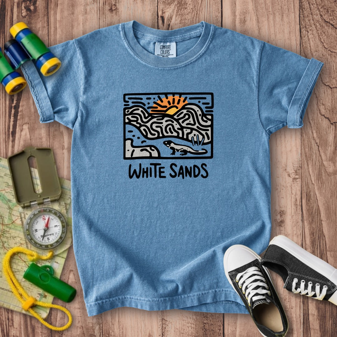 White Sands National Park Kids Cotton T-Shirt