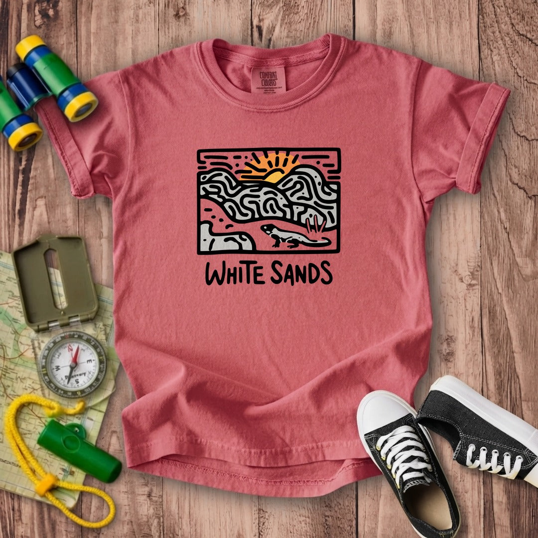 White Sands National Park Kids Cotton T-Shirt