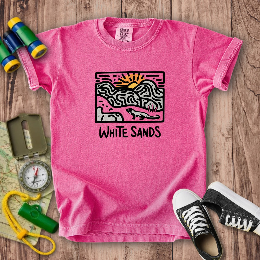 White Sands National Park Kids Cotton T-Shirt