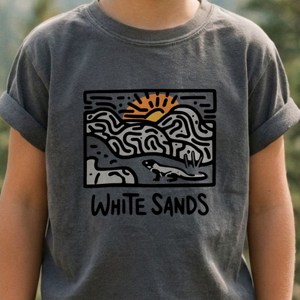 White Sands National Park Kids Cotton T-Shirt