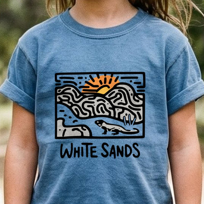 White Sands National Park Kids Cotton T-Shirt