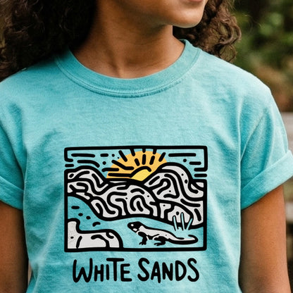 White Sands National Park Kids Cotton T-Shirt