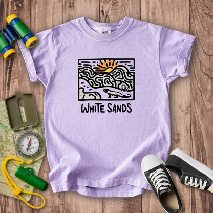 White Sands National Park Kids Cotton T-Shirt
