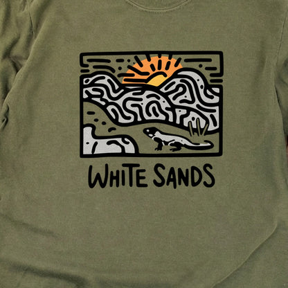 White Sands National Park Cotton Long Sleeve