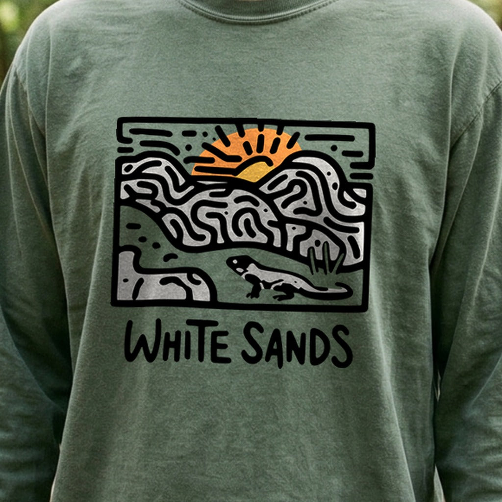 White Sands National Park Cotton Long Sleeve