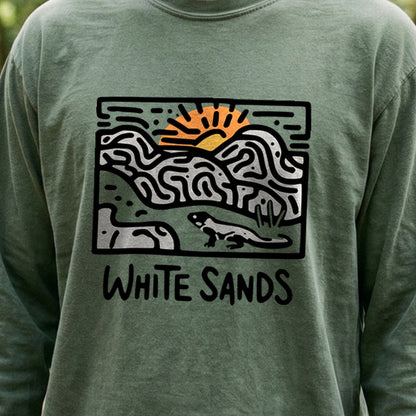 White Sands National Park Cotton Long Sleeve