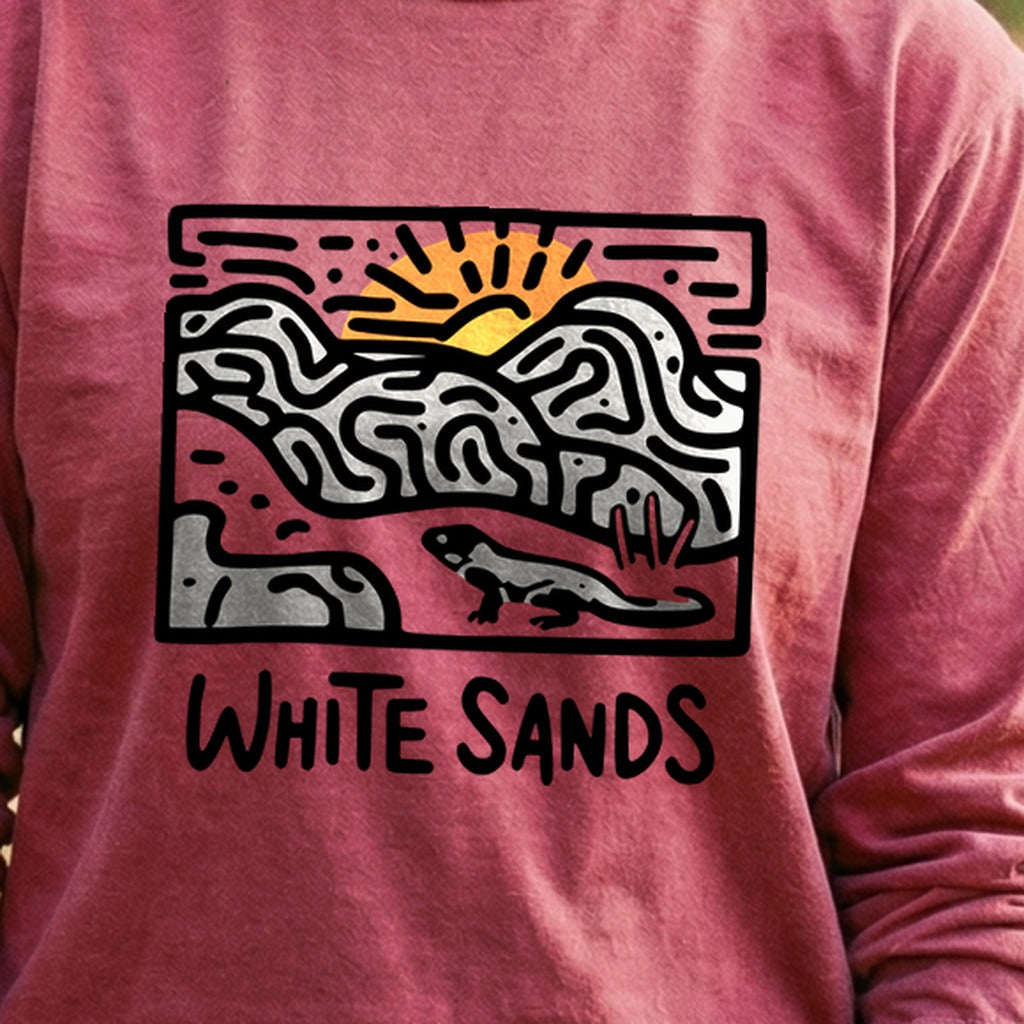 White Sands National Park Cotton Long Sleeve
