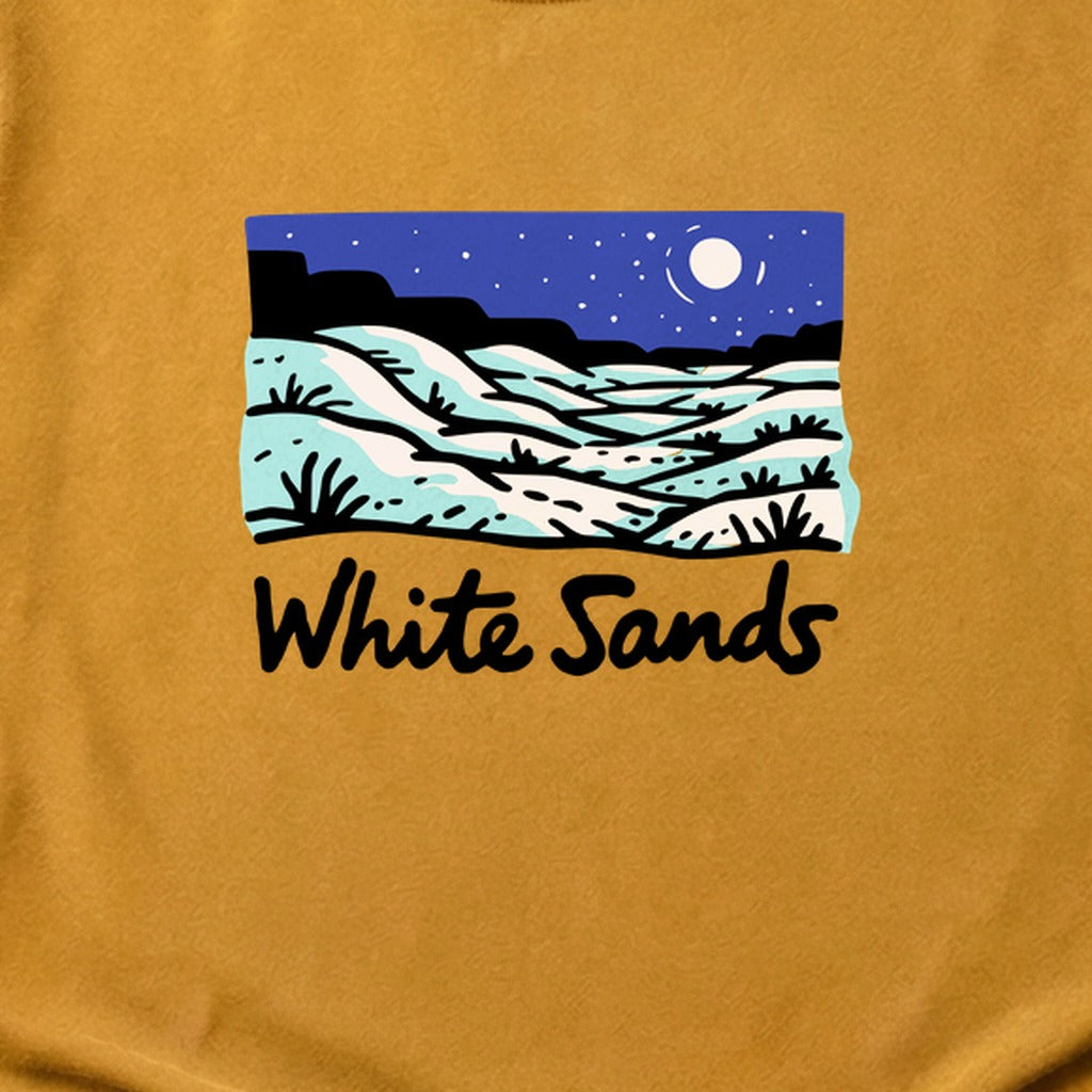 White Sands at Night Cotton T-Shirt