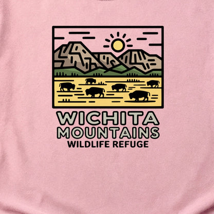 Wichita Mountains Wildlife Refuge Cotton T-Shirt