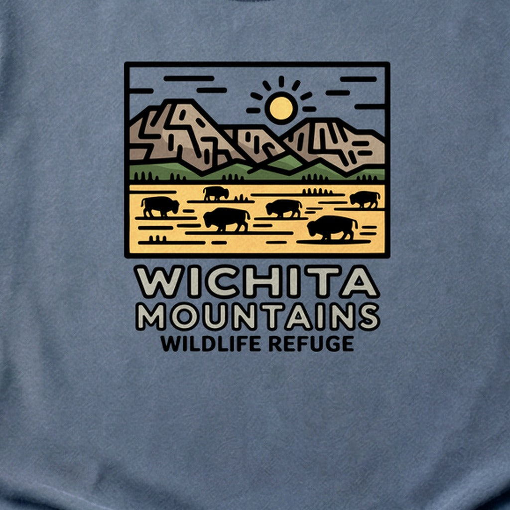 Wichita Mountains Wildlife Refuge Cotton T-Shirt