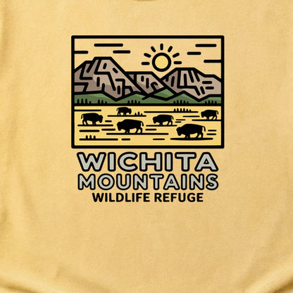 Wichita Mountains Wildlife Refuge Cotton T-Shirt