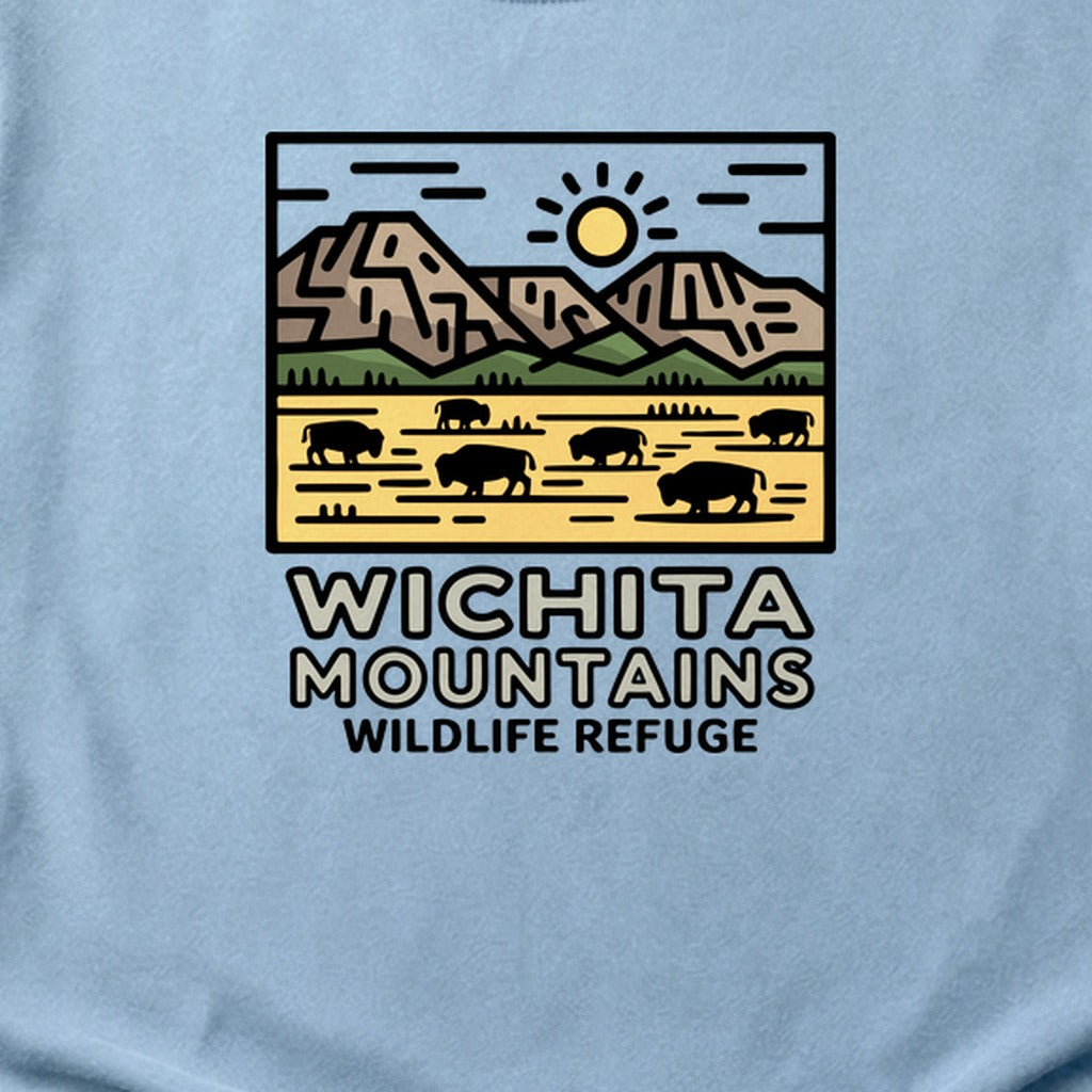 Wichita Mountains Wildlife Refuge Cotton T-Shirt