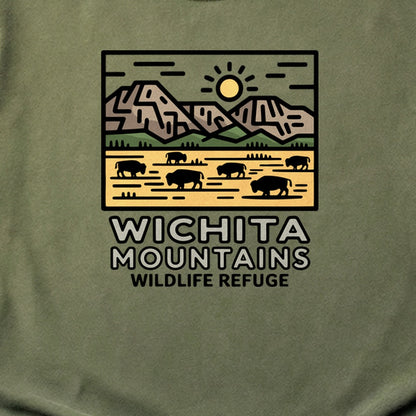 Wichita Mountains Wildlife Refuge Cotton T-Shirt