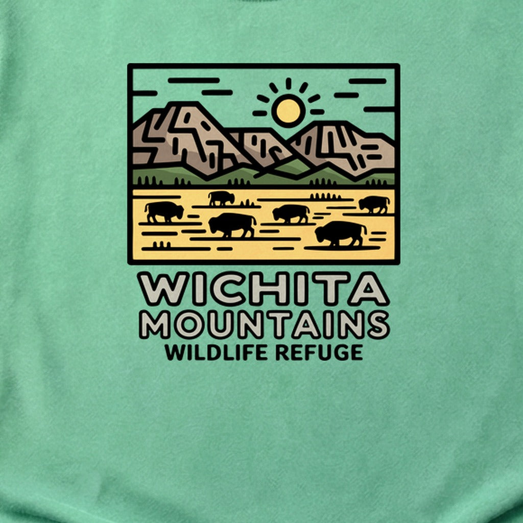 Wichita Mountains Wildlife Refuge Cotton T-Shirt