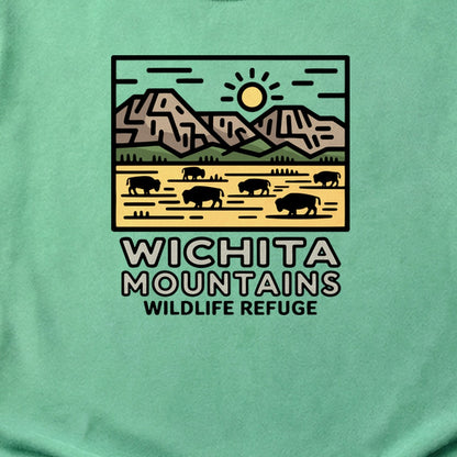 Wichita Mountains Wildlife Refuge Cotton T-Shirt