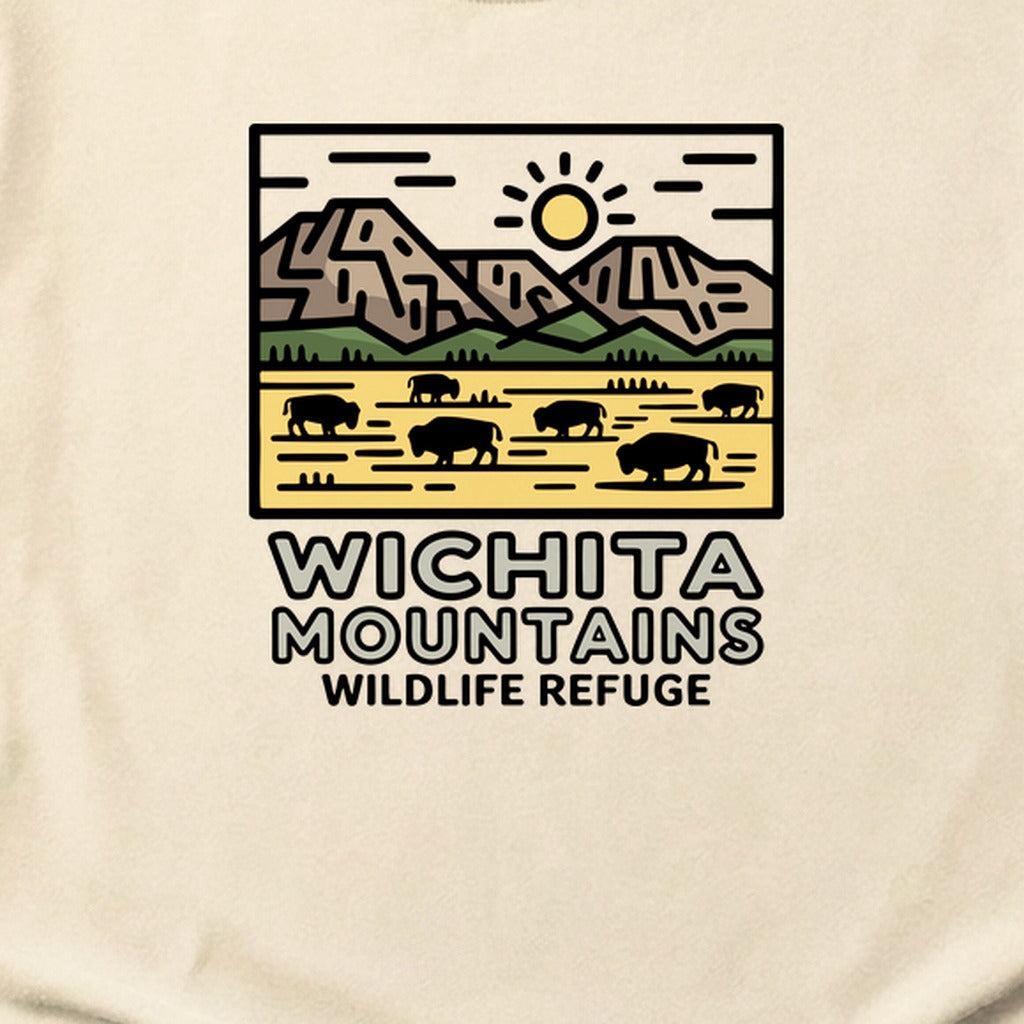Wichita Mountains Wildlife Refuge Cotton T-Shirt