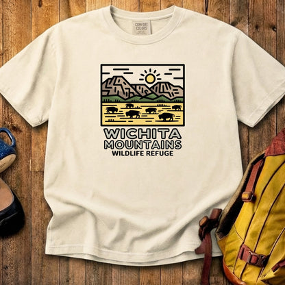 Wichita Mountains Wildlife Refuge Cotton T-Shirt