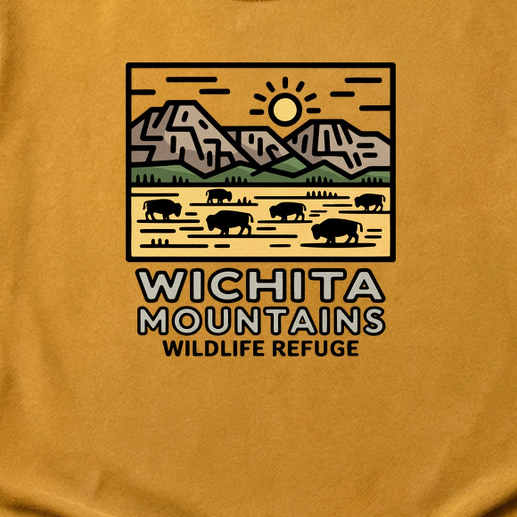 Wichita Mountains Wildlife Refuge Cotton T-Shirt