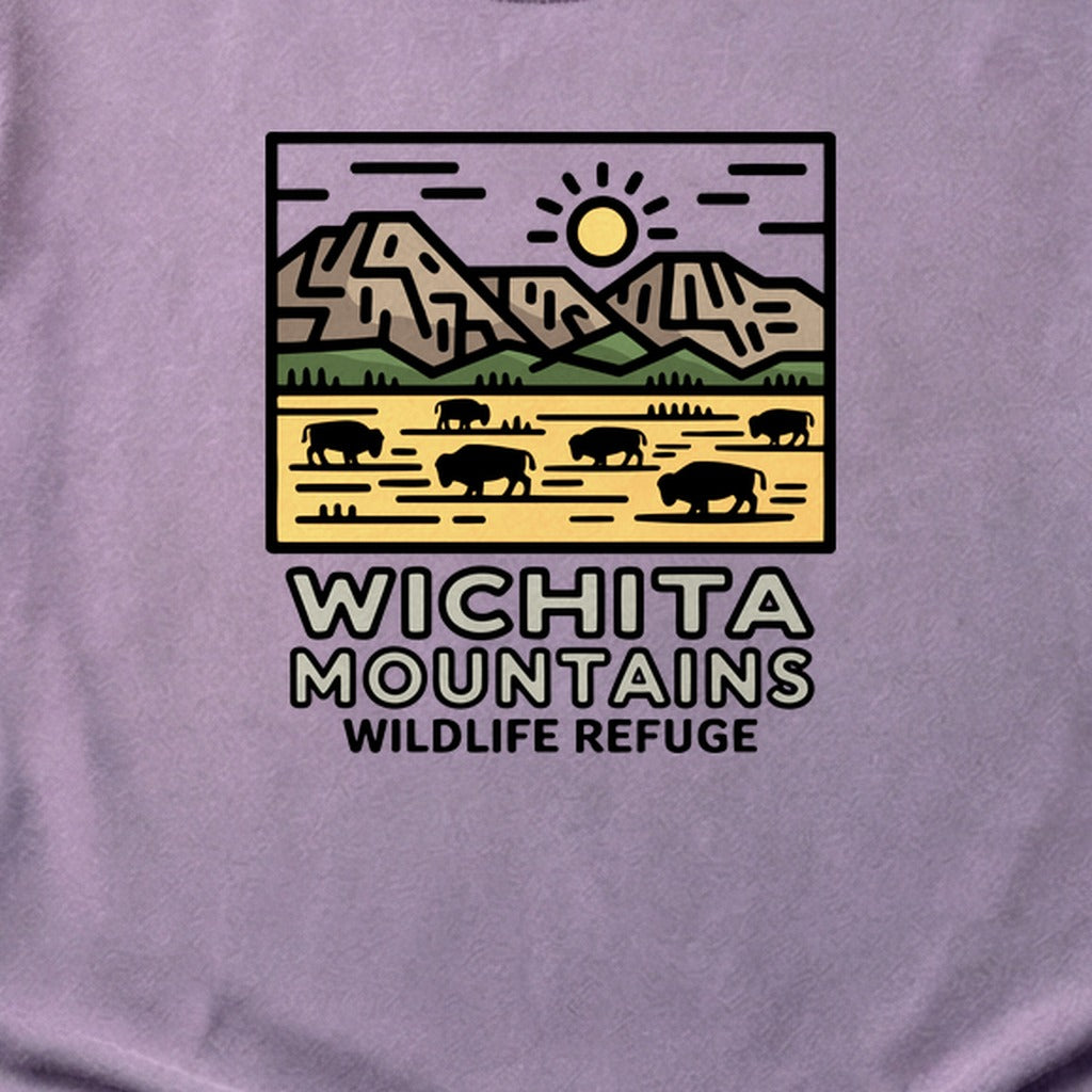 Wichita Mountains Wildlife Refuge Cotton T-Shirt