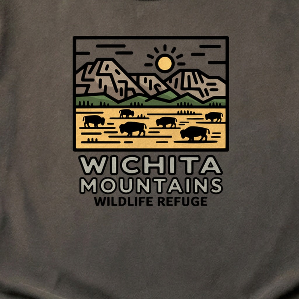 Wichita Mountains Wildlife Refuge Cotton T-Shirt