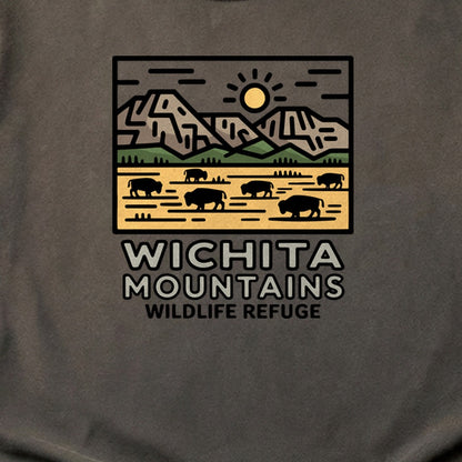Wichita Mountains Wildlife Refuge Cotton T-Shirt