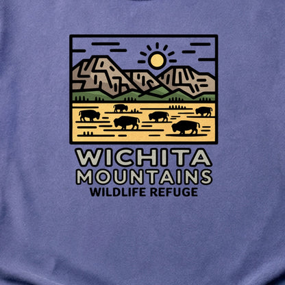 Wichita Mountains Wildlife Refuge Cotton T-Shirt