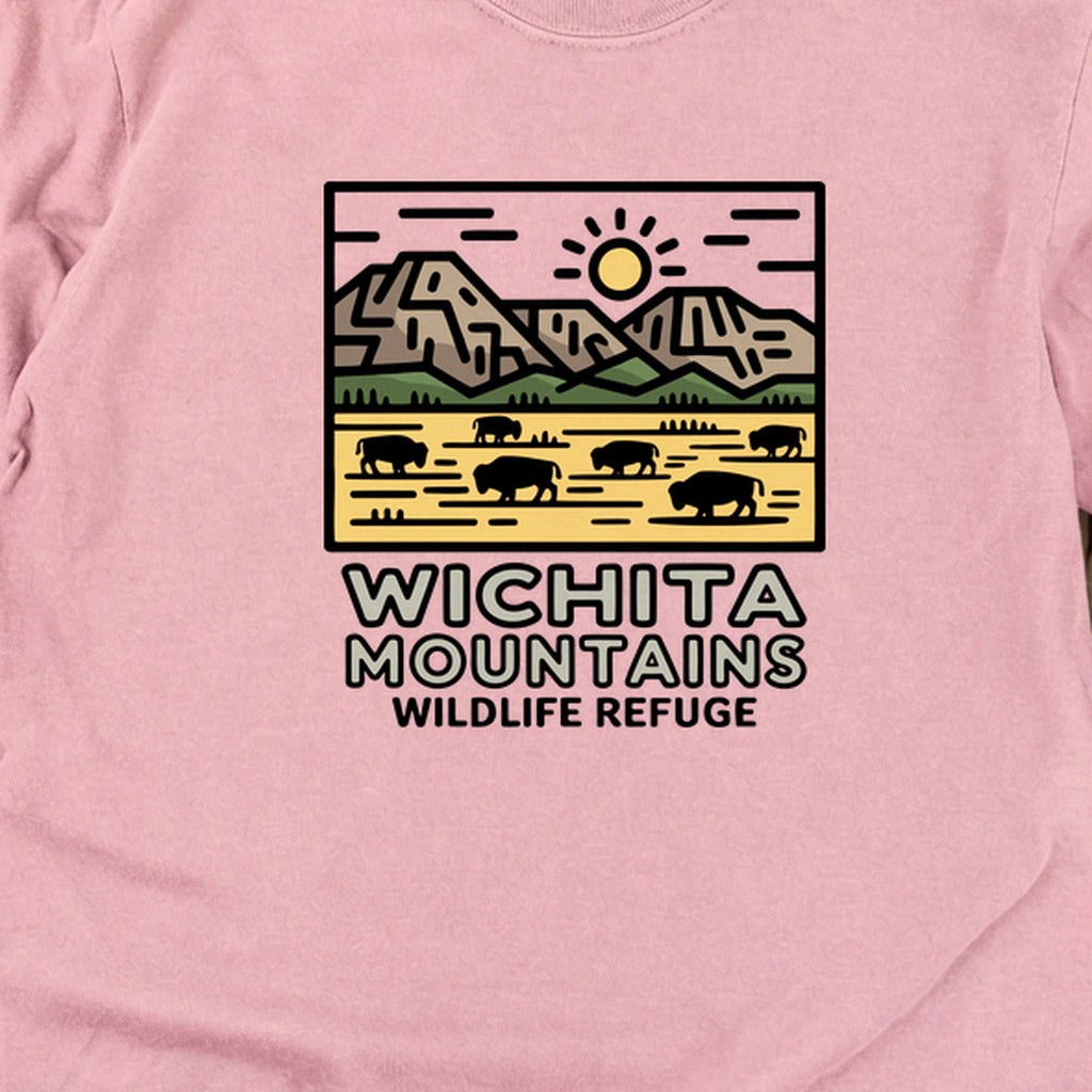 Wichita Mountains Wildlife Refuge Cotton Long Sleeve