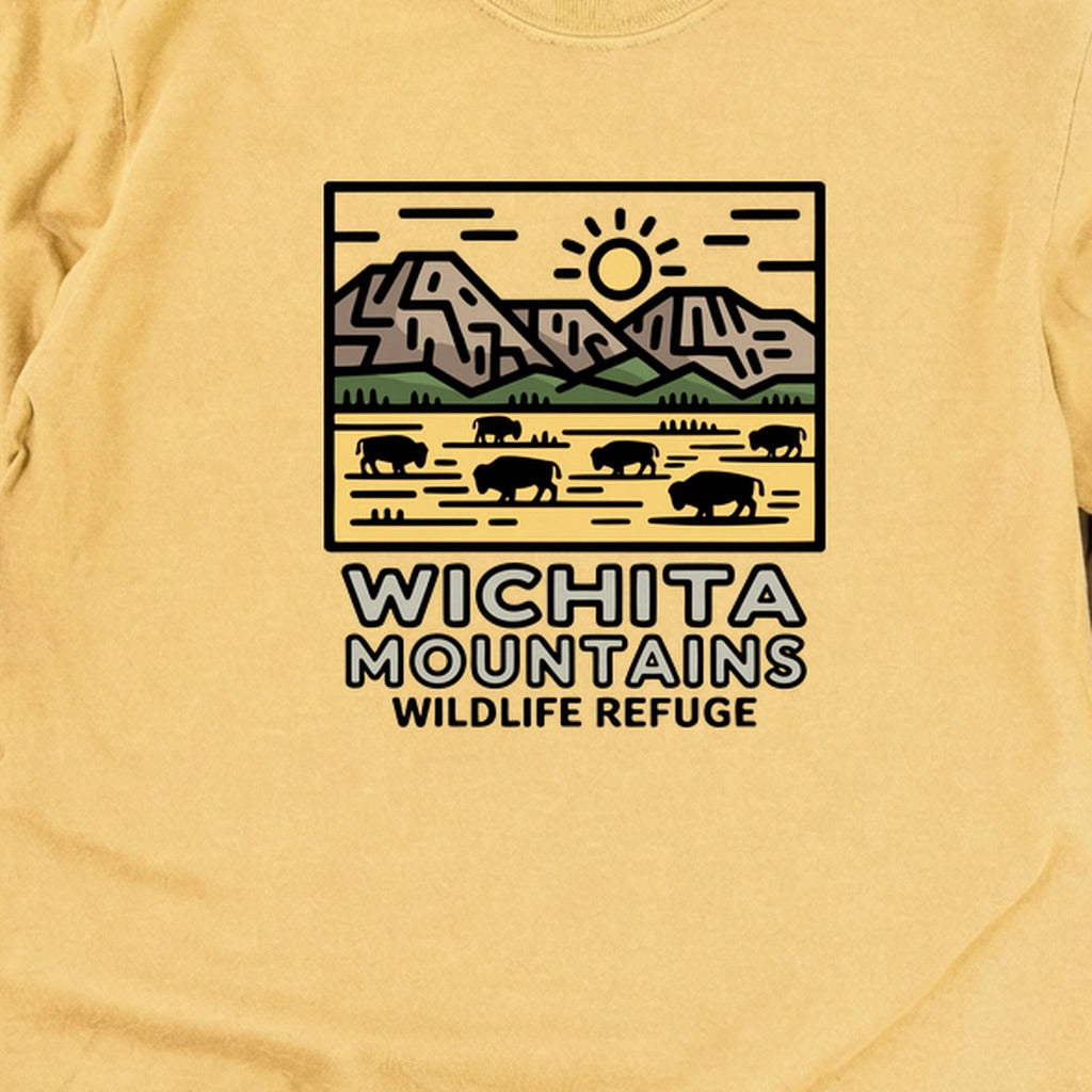 Wichita Mountains Wildlife Refuge Cotton Long Sleeve