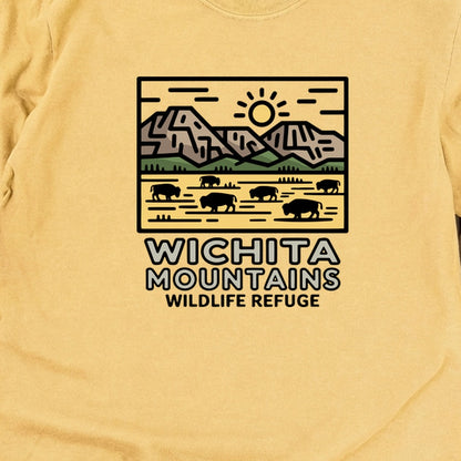 Wichita Mountains Wildlife Refuge Cotton Long Sleeve