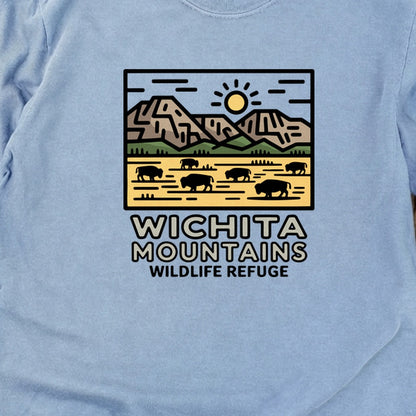 Wichita Mountains Wildlife Refuge Cotton Long Sleeve