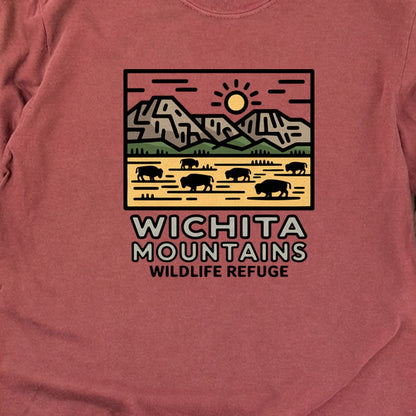 Wichita Mountains Wildlife Refuge Cotton Long Sleeve